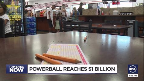 Utahns cross state line to buy $1 billion Powerball jackpot numbers.